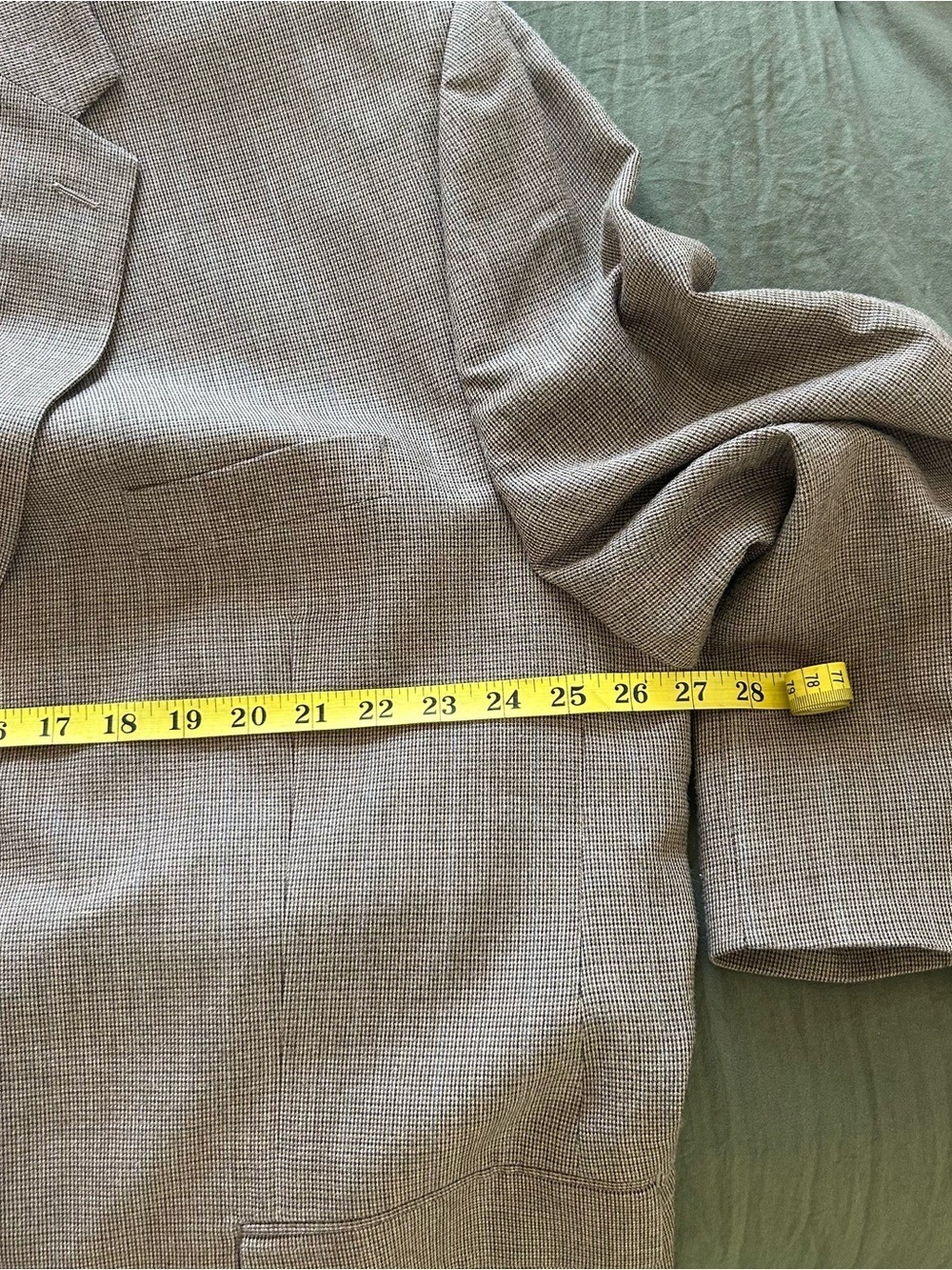Lauren Ralph Lauren Sport Coat Blazer Men’s 52R Brown Silk Wool Two Button USA - Picture 7 of 9